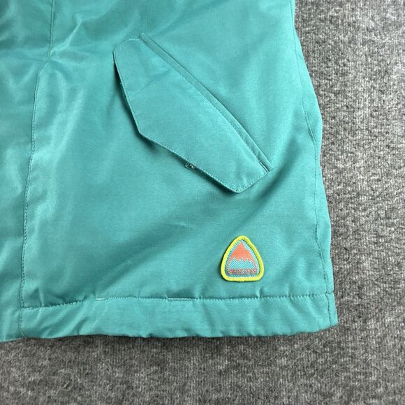 Burton Elodie Jacket Teen Girls Sz 18 XL Turquoise Dryride Snowboard Ski Winter - Picture 7 of 12